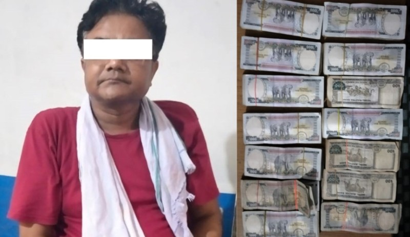 रूपन्देहीमा स्रोत नखुलेको साढे १५ लाखसहित एक भारतीय पक्राउ